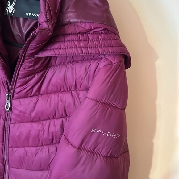 Spyder Boundless Water Resistant Long Puffer Coat small - Picture 8 of 10